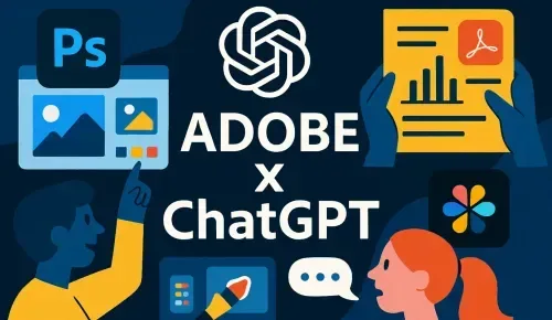 ใช้งาน Photoshop, Express และ Acrobat ได้ฟรีแล้วใน ChatGPT