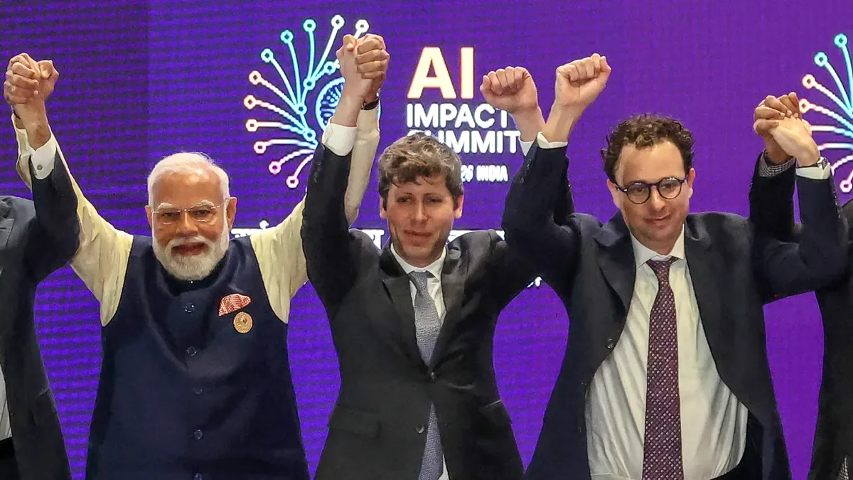 ภาพไวรัลของ Sam Altman และ Dario Amodei และความตกใจที่ Sarvam AI เอาชนะ ChatGPT และ Gemini ได้แล้ว