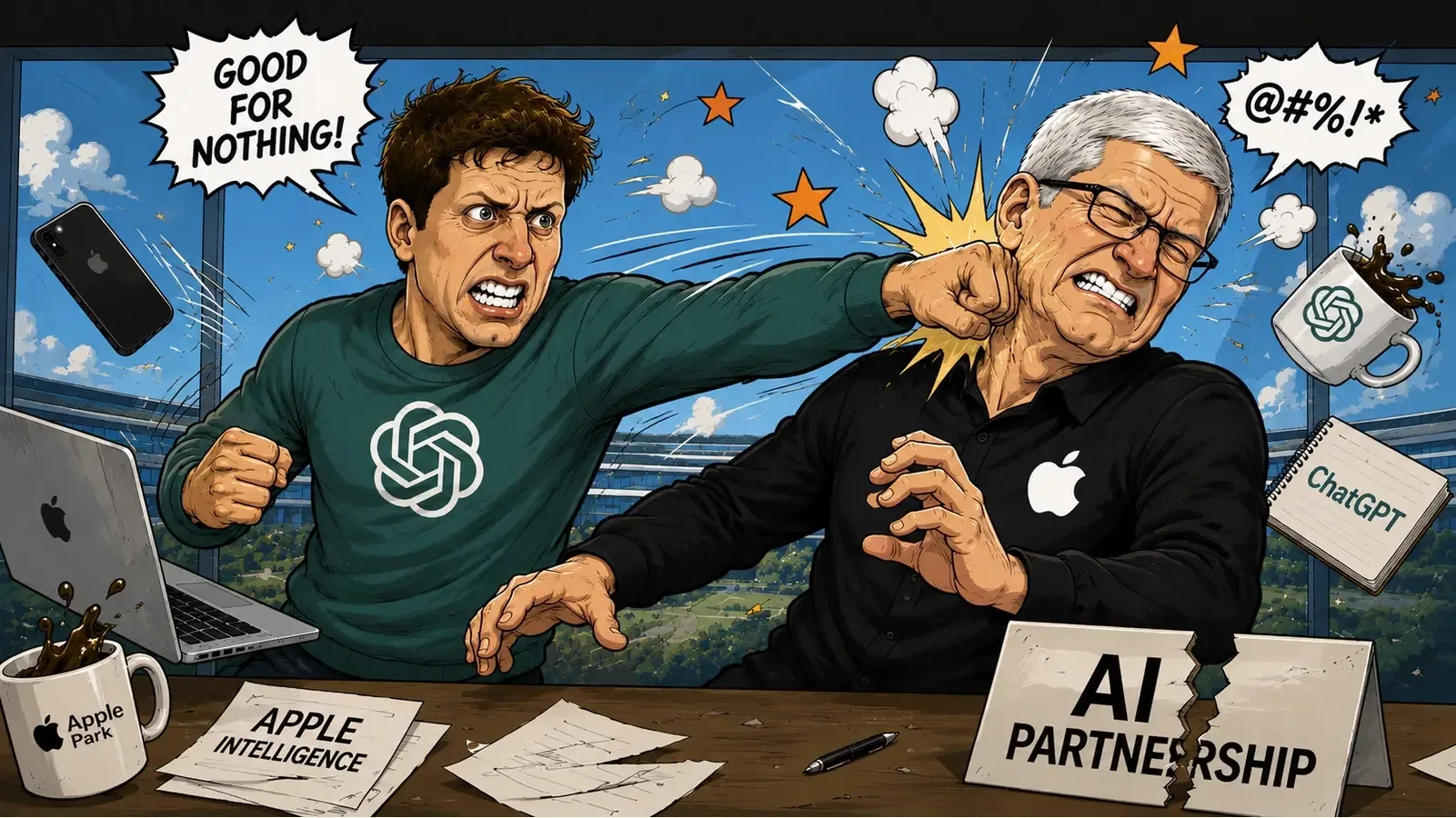 Apple และ OpenAI อาจกำลังมุ่งหน้าสู่การเลิกรากันอย่างยุ่งเหยิง