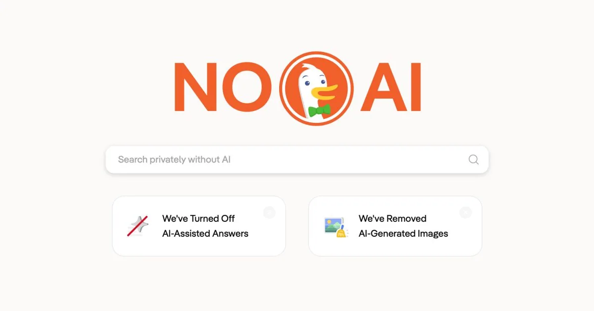 คนอเมริกันเริ่มเบื่อ AI! ยอดโหลด DuckDuckGo บน iPhone พุ่ง